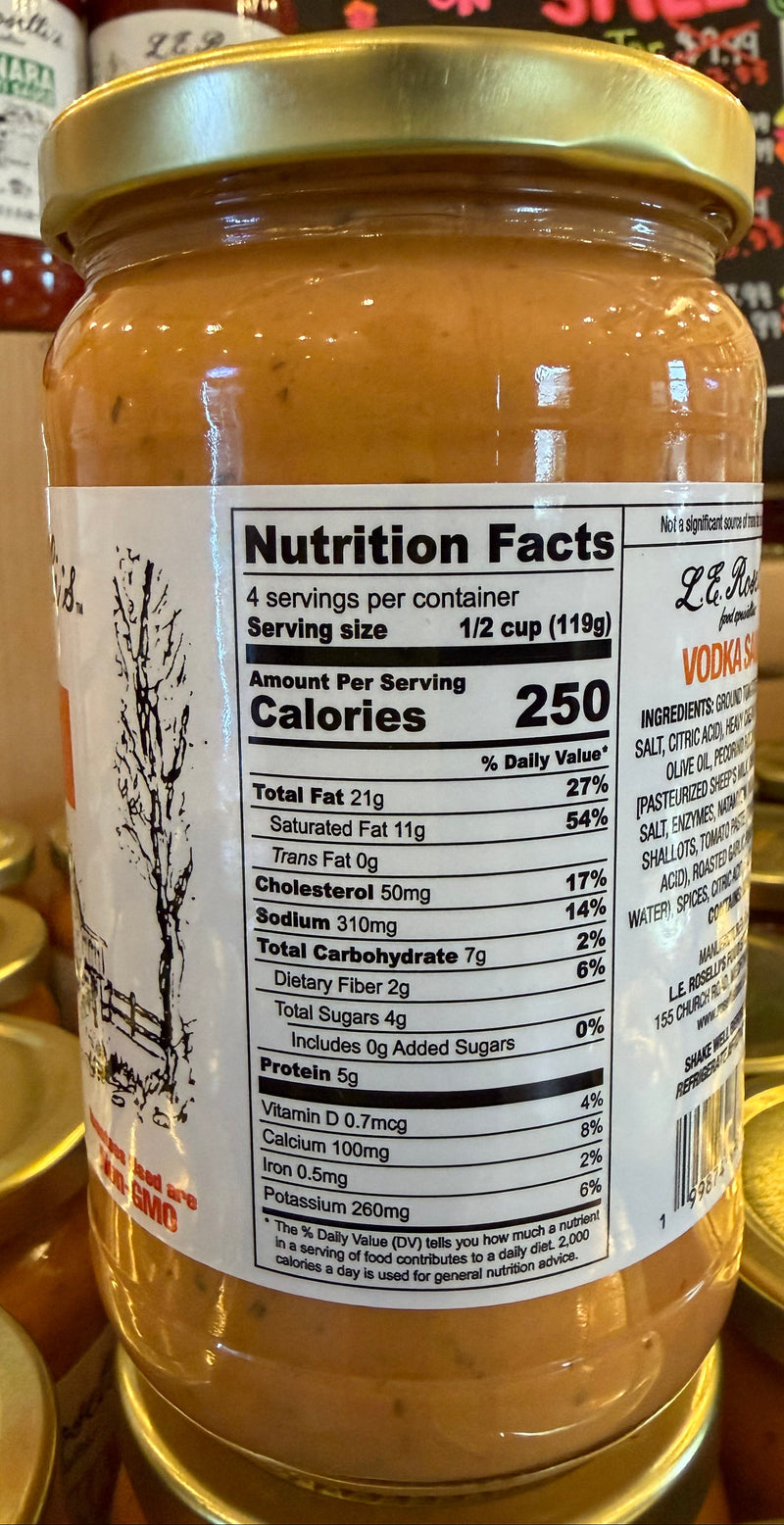 Vodka Sauce (jarred)