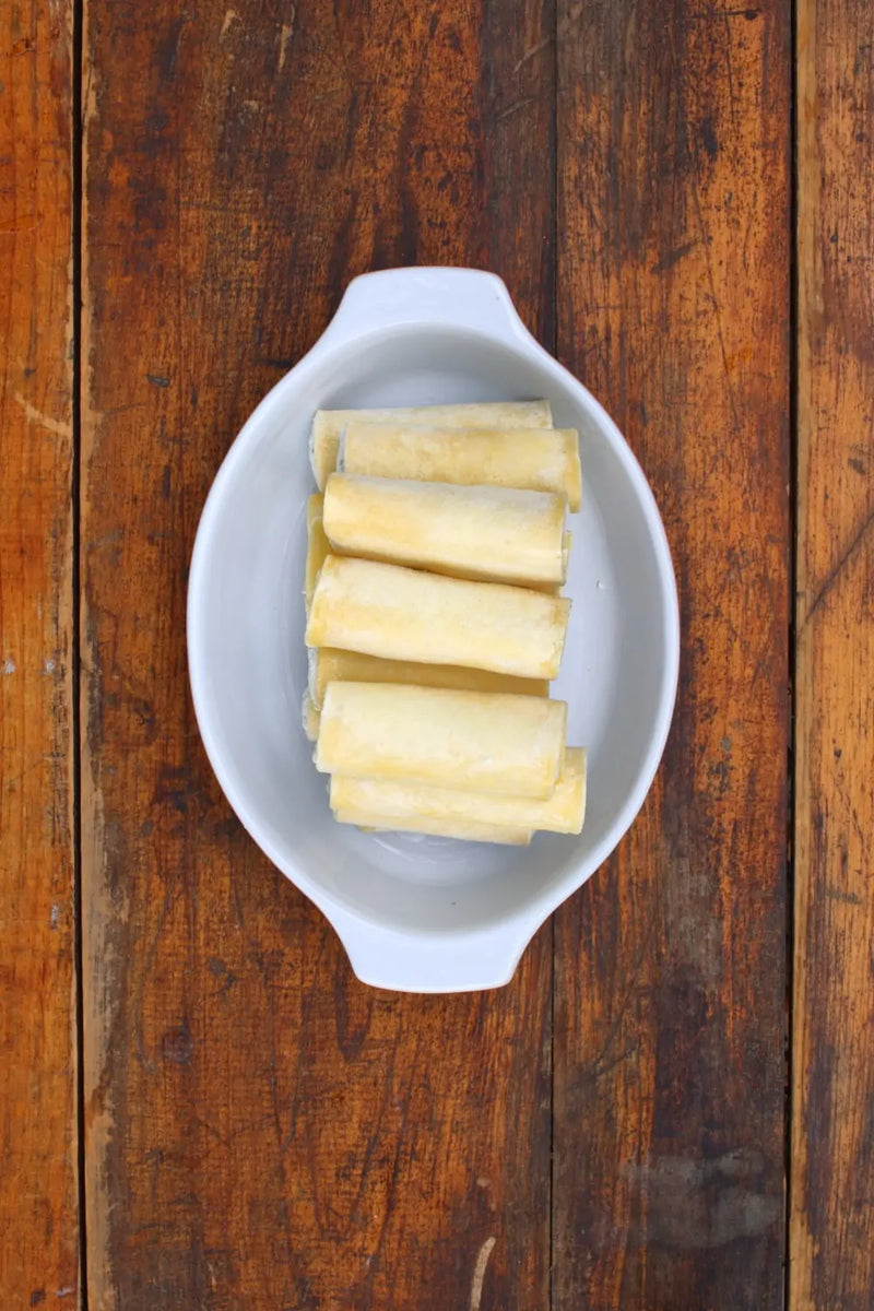 Spinach Manicotti (no sauce)